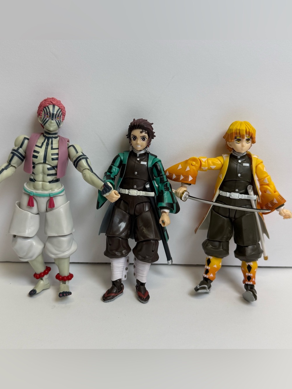 Bandai Demon Slayer Definition Ultimate Legends INOSUKE AKAZA Zenitsu Figure Lot